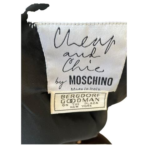 cheap & chic moschino goodman